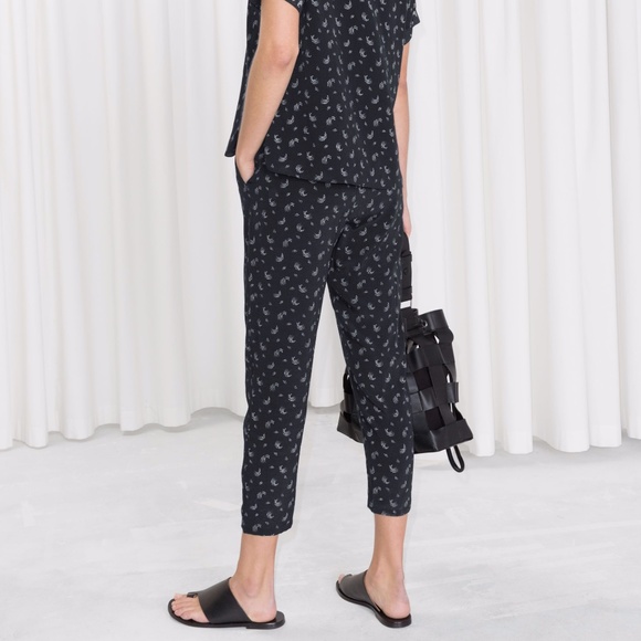 & Other Stories | Shooting Star Trousers Size 10 - Picture 1 of 7